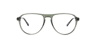 Marcus Crystal Green AcetateEyeglass Frames for Glasses Direct, Front View