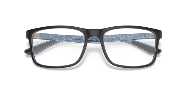 RB8908 Black PlasticEyeglass Frames for Glasses Direct, Closed View