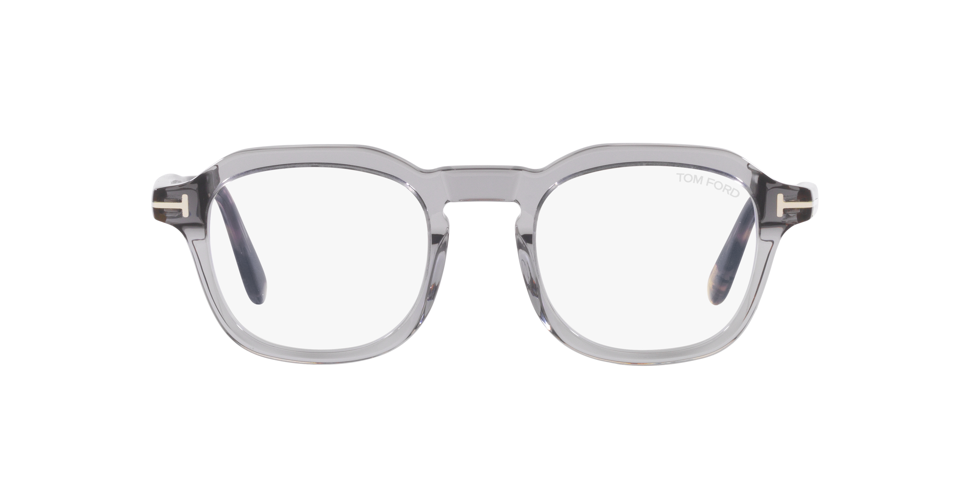 FT5836-B Grey AcetateEyeglass Frames for Glasses Direct, Front View
