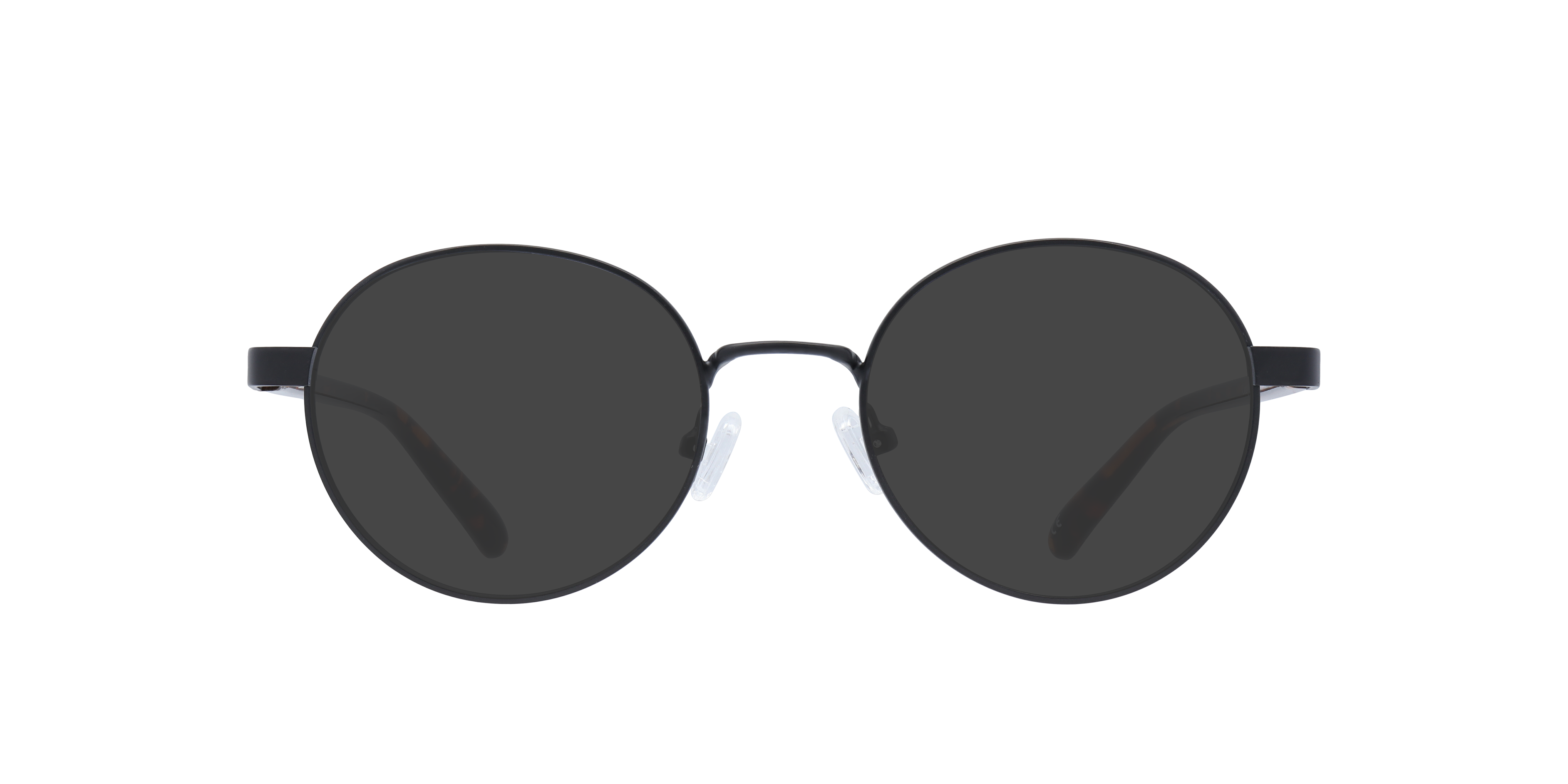 Cody Matte Black MetalEyeglass Frames for Glasses Direct, with Tinted Lenses
