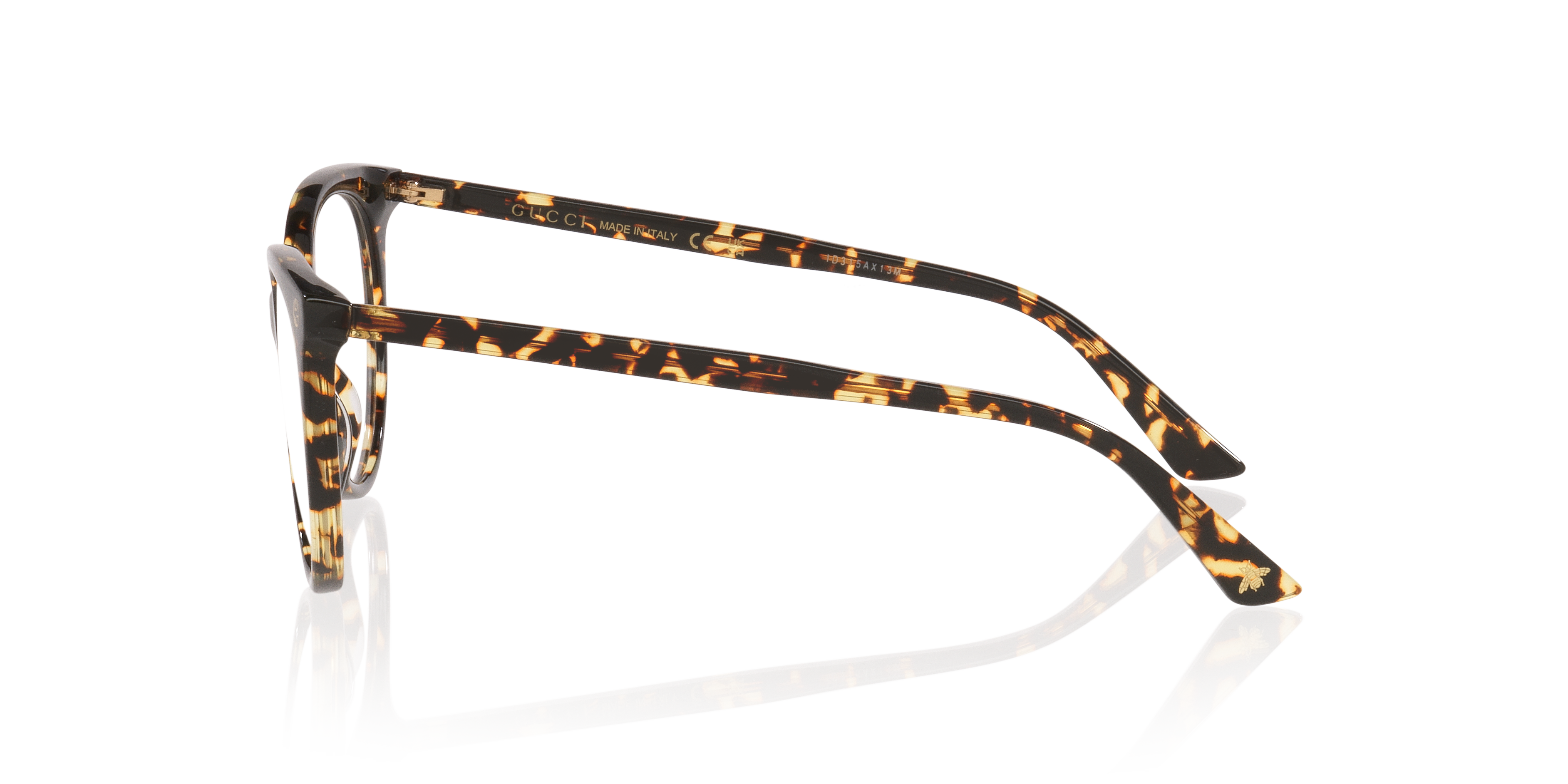 GG0093O Tortoise AcetateSunglass Frames for Glasses Direct, Side View