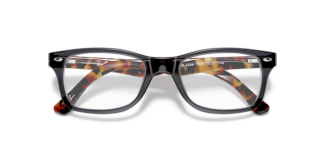 RB5228 Grey AcetateEyeglass Frames for Glasses Direct, Closed View