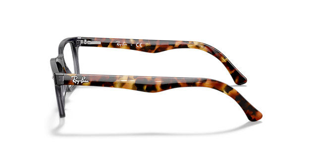 RB5228 Grey AcetateEyeglass Frames for Glasses Direct, Side View