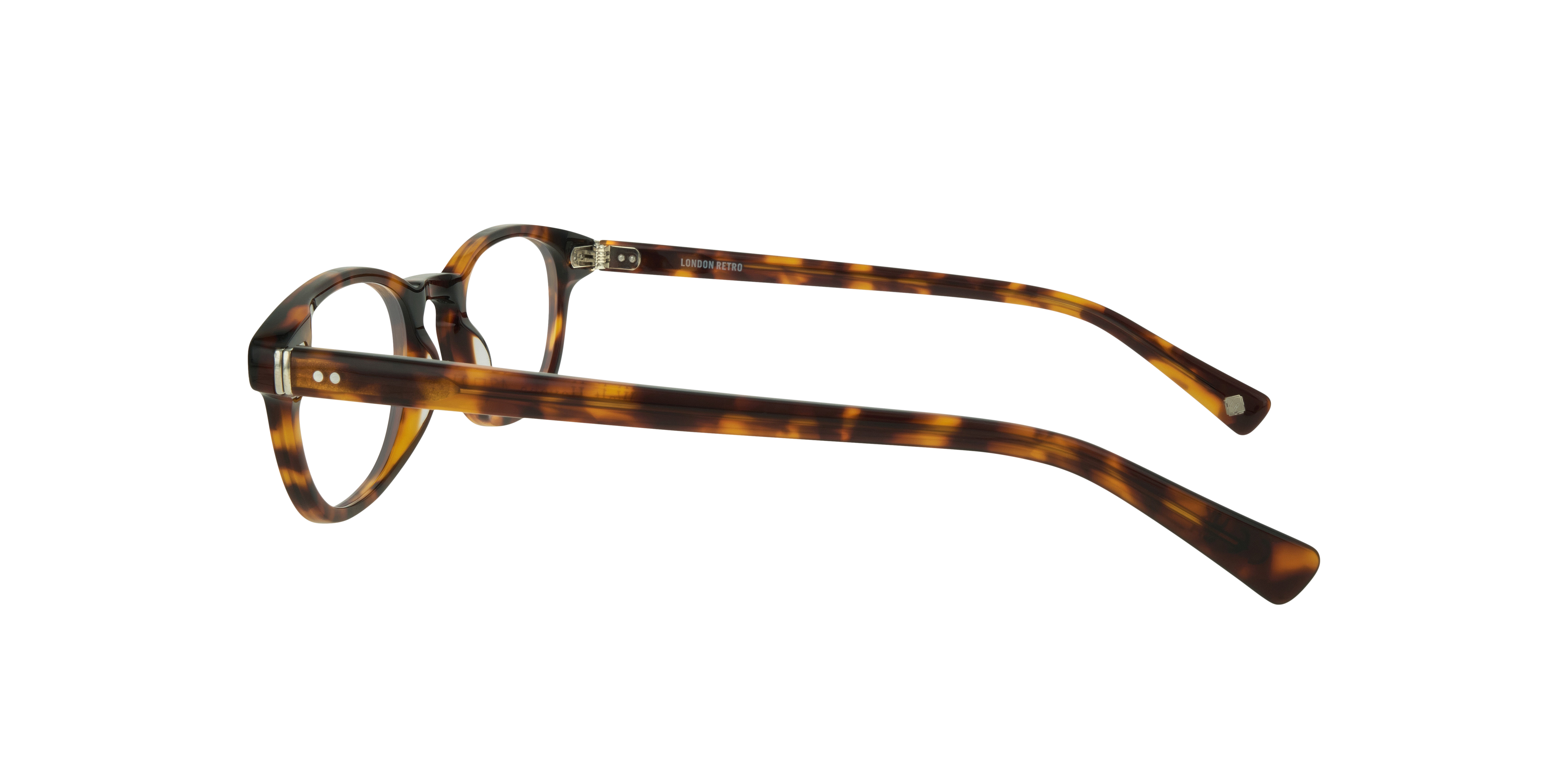 Walt Havana AcetateEyeglass Frames for Glasses Direct, Side View