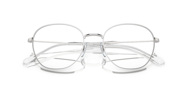 RB6509 Silver MetalEyeglass Frames for Glasses Direct, Closed View