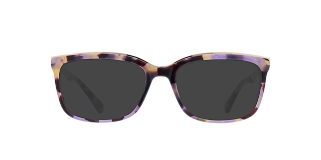 Delores Purple Havana AcetateEyeglass Frames for Glasses Direct, with Tinted Lenses