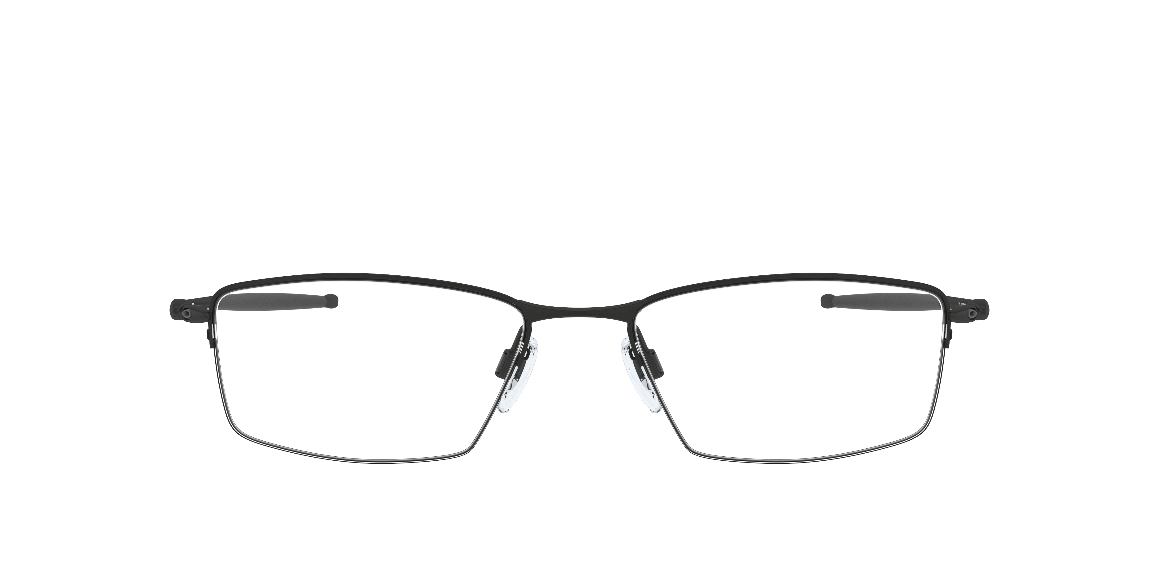Lizard™ Satin Black TitaniumEyeglass Frames for Glasses Direct, Front View