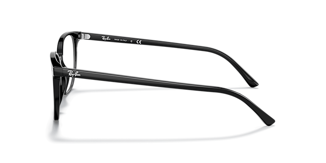 RB5397 Black AcetateEyeglass Frames for Glasses Direct, Side View