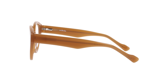 Melody Milky Brown AcetateEyeglass Frames for Glasses Direct, Side View
