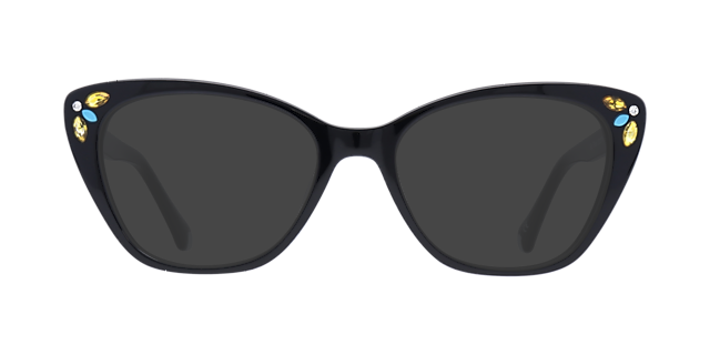 Gigi Black AcetateEyeglass Frames for Glasses Direct, with Tinted Lenses