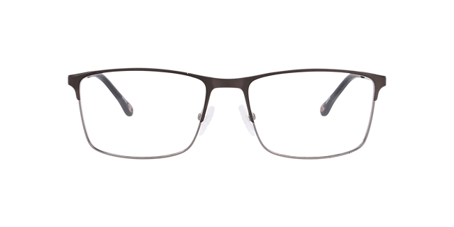 Cu4015 Gunmetal MetalEyeglass Frames for Glasses Direct, Front View