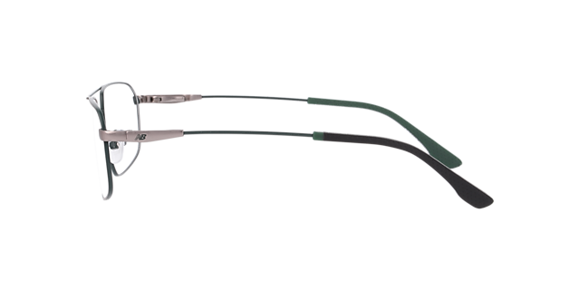 Nb4204 Gunmetal Green MetalEyeglass Frames for Glasses Direct, Side View