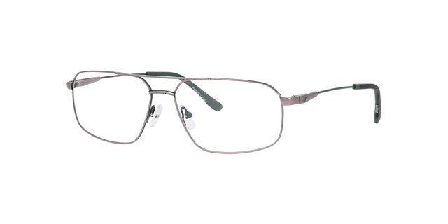 Nb4204 Gunmetal Green MetalEyeglass Frames for Glasses Direct, Angle View