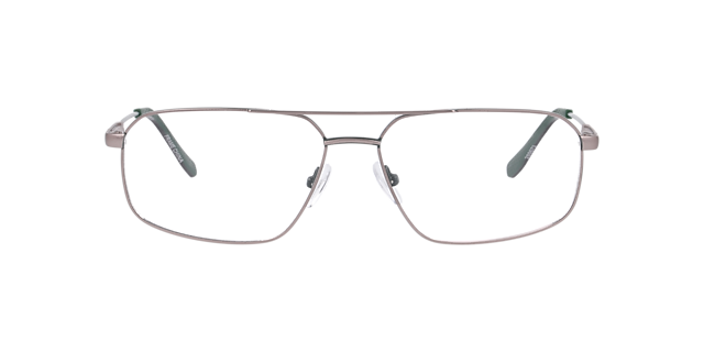 Nb4204 Gunmetal Green MetalEyeglass Frames for Glasses Direct, Front View