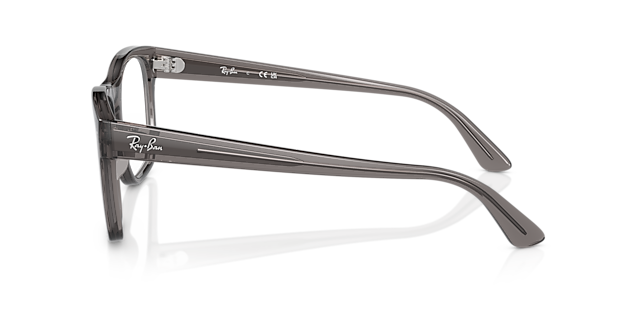 RB7228 Opal Dark Grey PlasticSunglass Frames for Glasses Direct, Side View