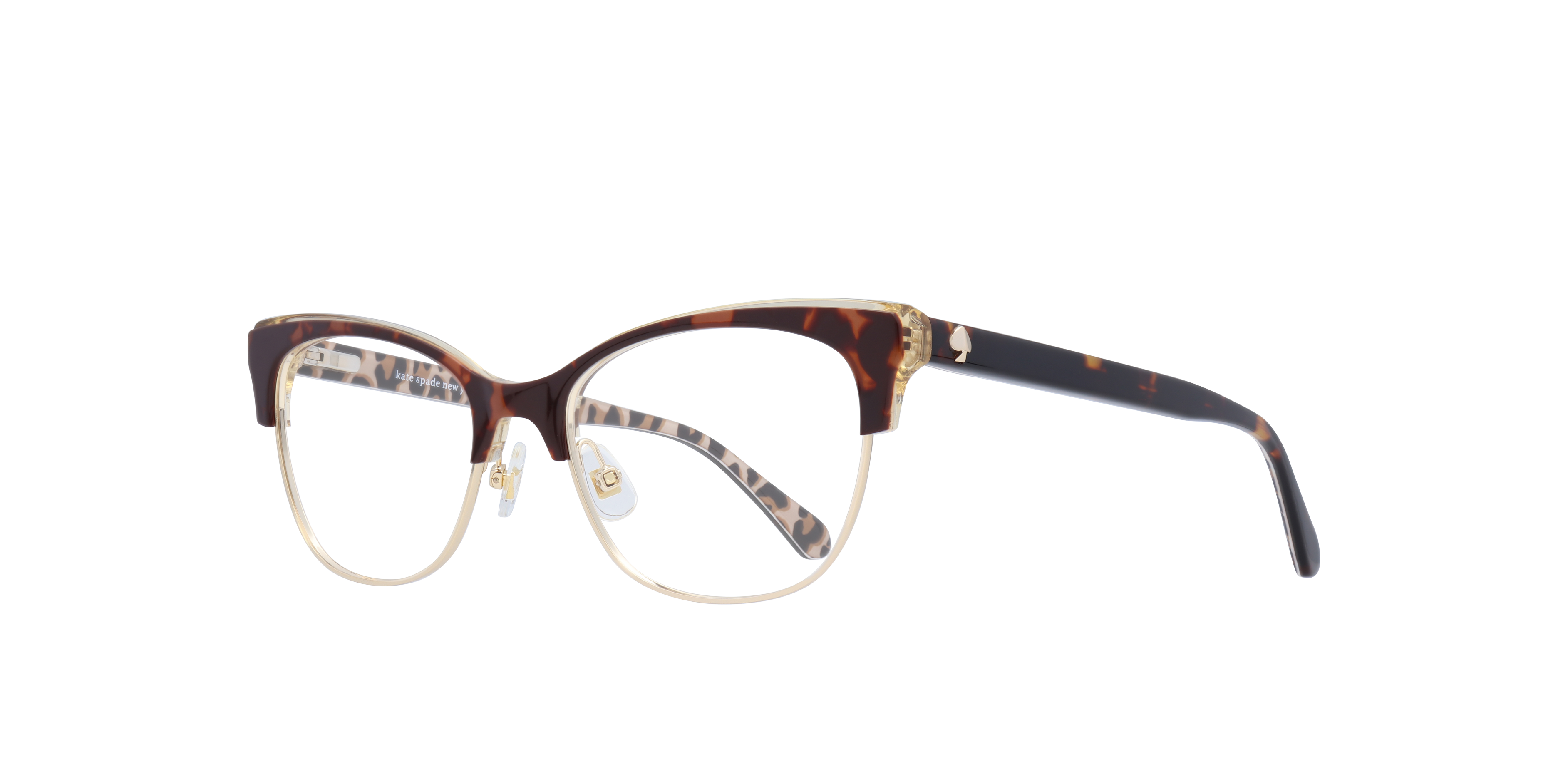 Muriel/G Tortoise AcetateEyeglass Frames for Glasses Direct, Angle View