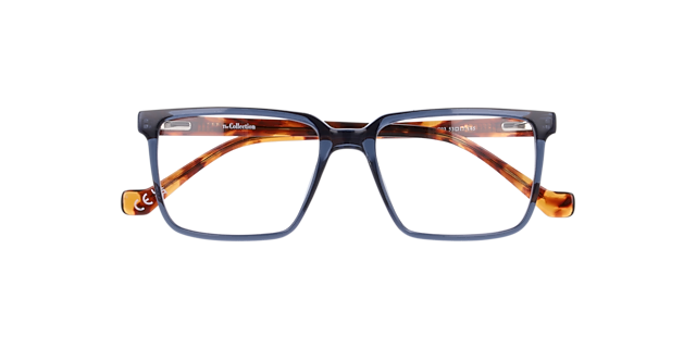 Murphy Crystal Dark Blue PlasticEyeglass Frames for Glasses Direct, Closed View