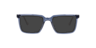 Murphy Crystal Dark Blue PlasticEyeglass Frames for Glasses Direct, with Tinted Lenses