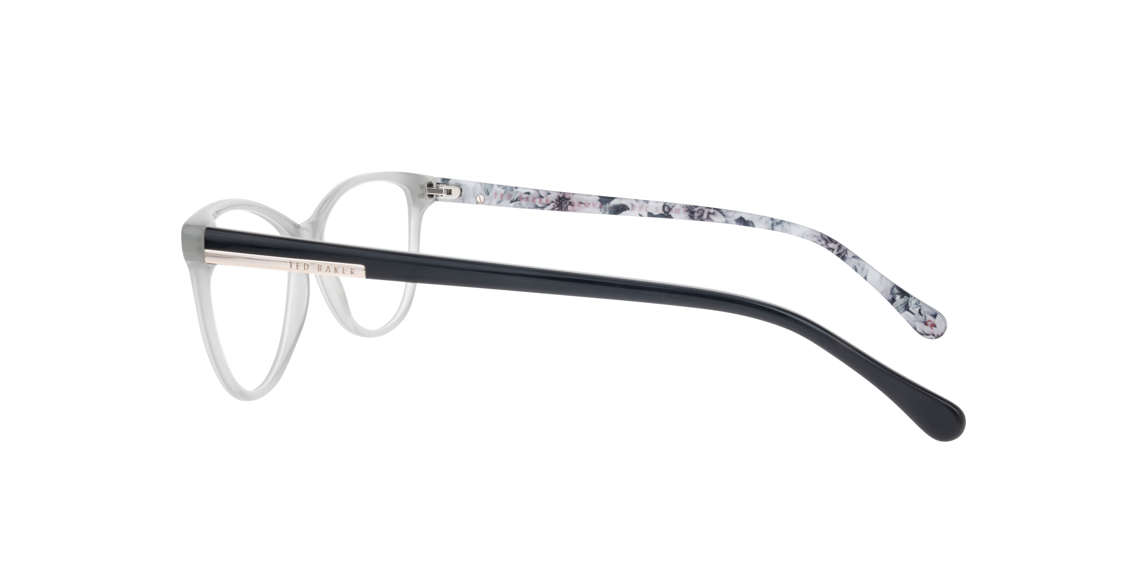 TB9206 Grey AcetateEyeglass Frames for Glasses Direct, Side View