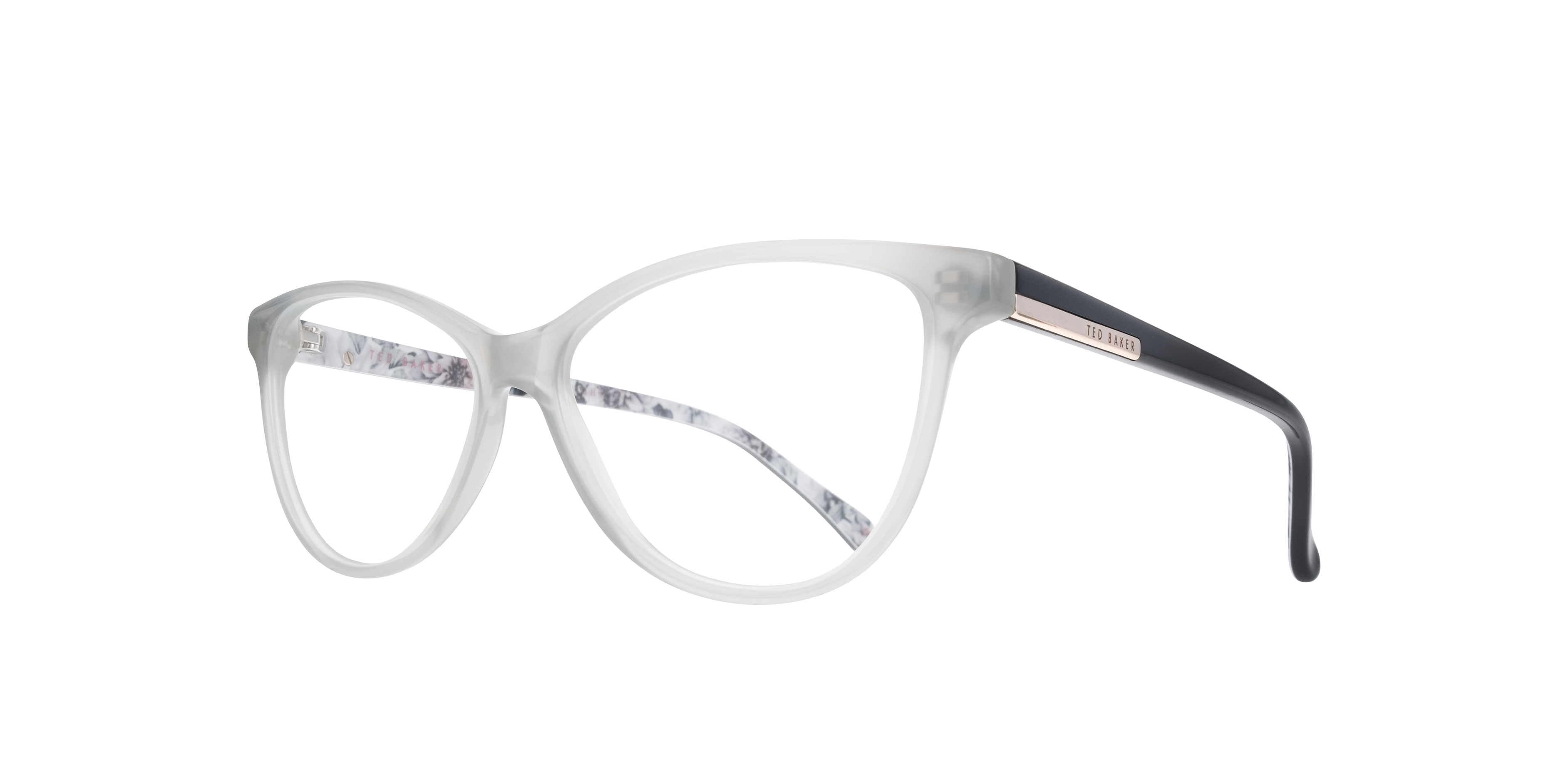 TB9206 Grey AcetateEyeglass Frames for Glasses Direct, Angle View
