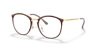 RB7140 Brown PlasticEyeglass Frames for Glasses Direct, Angle View