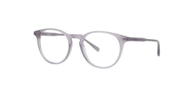 Madison Milky Grey AcetateEyeglass Frames for Glasses Direct, Angle View