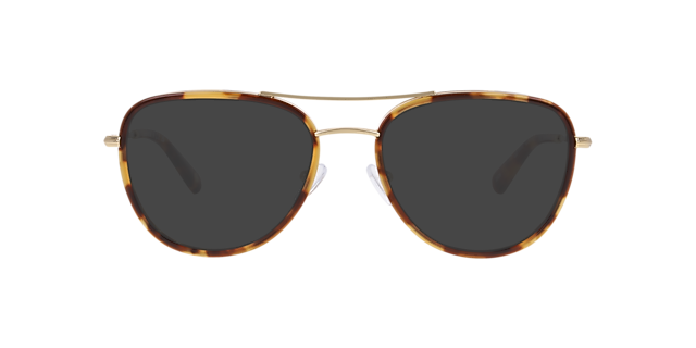Northolt Havana Brown On Gold MetalEyeglass Frames for Glasses Direct, with Tinted Lenses