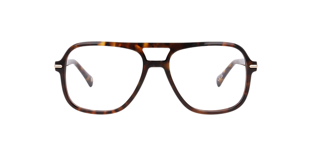 Manor Park Havana Brown AcetateEyeglass Frames for Glasses Direct, Front View