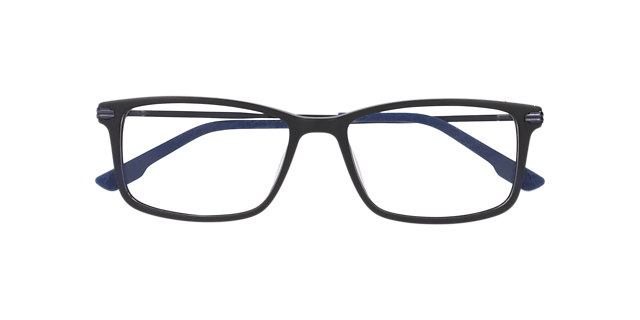 Nb4200 Black AcetateEyeglass Frames for Glasses Direct, Closed View