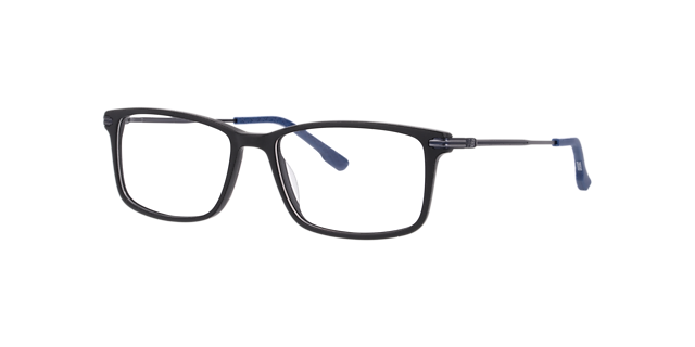 Nb4200 Black AcetateEyeglass Frames for Glasses Direct, Angle View