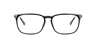 PLD D553 Black PlasticEyeglass Frames for Glasses Direct, Front View