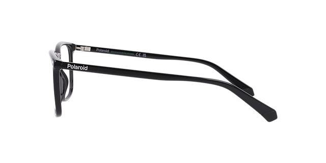 PLD D553 Black PlasticEyeglass Frames for Glasses Direct, Side View