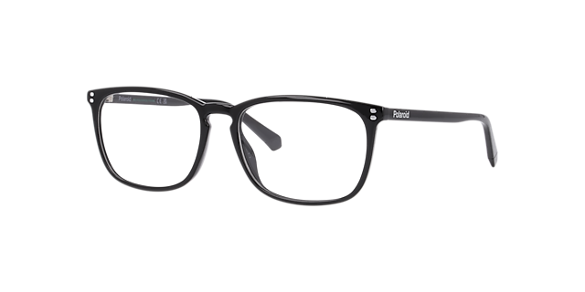PLD D553 Black PlasticEyeglass Frames for Glasses Direct, Angle View