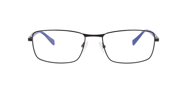 Cu4011 Black MetalEyeglass Frames for Glasses Direct, Front View