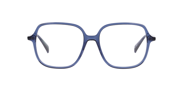 LV 1097 Blue AcetateEyeglass Frames for Glasses Direct, Front View