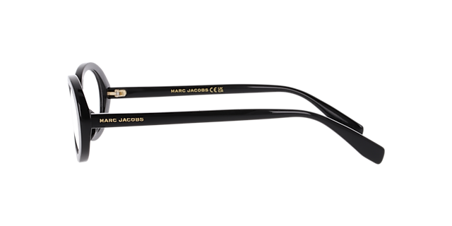 MJ 1132/G Black AcetateEyeglass Frames for Glasses Direct, Side View