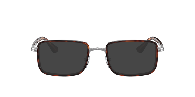 PO2473V Brown Tortoise MetalEyeglass Frames for Glasses Direct, with Tinted Lenses
