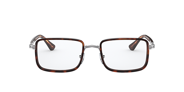 PO2473V Brown Tortoise MetalEyeglass Frames for Glasses Direct, Front View