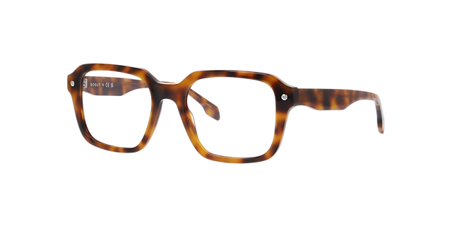 Neo Havana Honey AcetateEyeglass Frames for Glasses Direct, Angle View