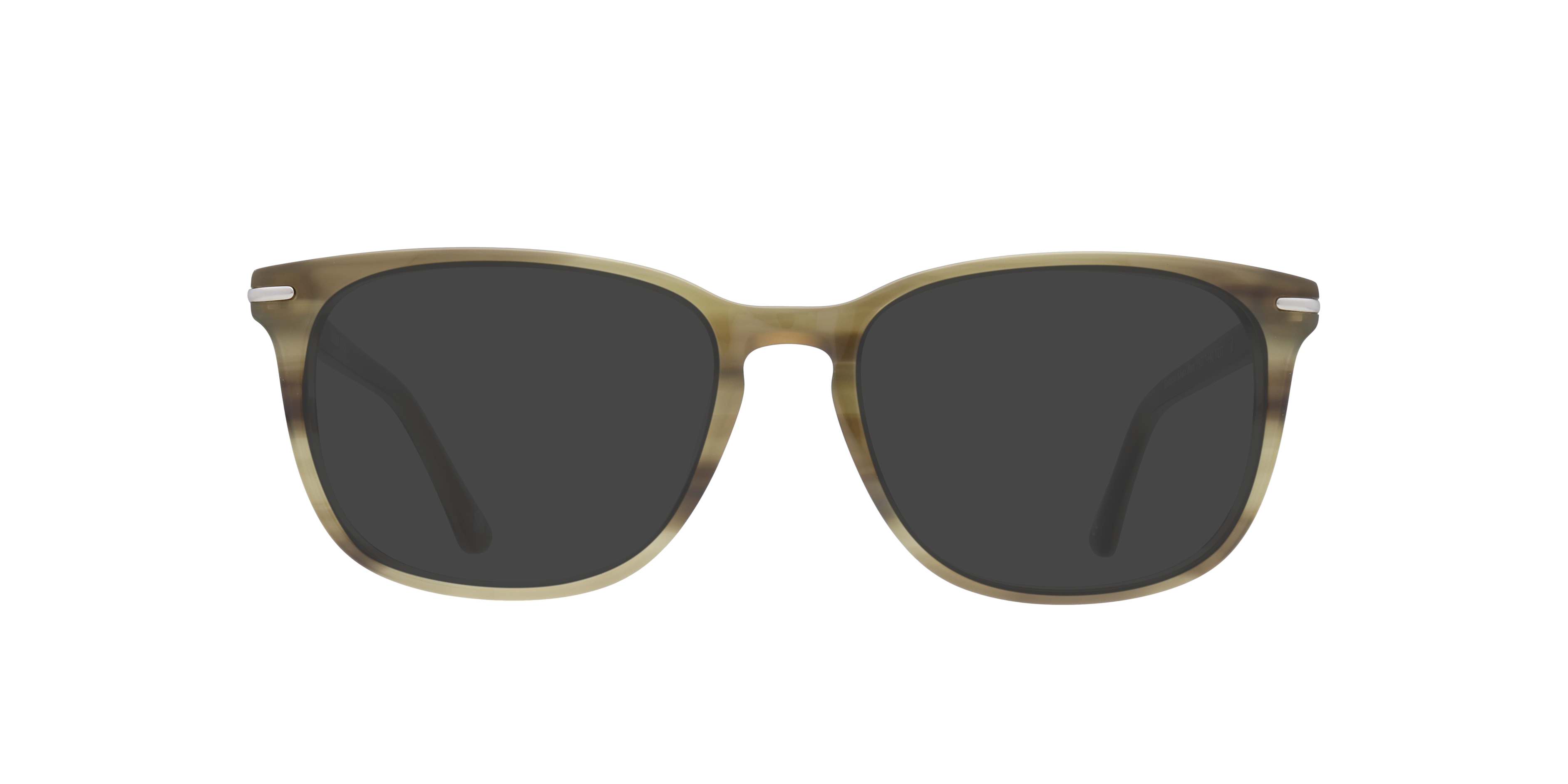 Eastcote Khaki Horn AcetateEyeglass Frames for Glasses Direct, with Tinted Lenses
