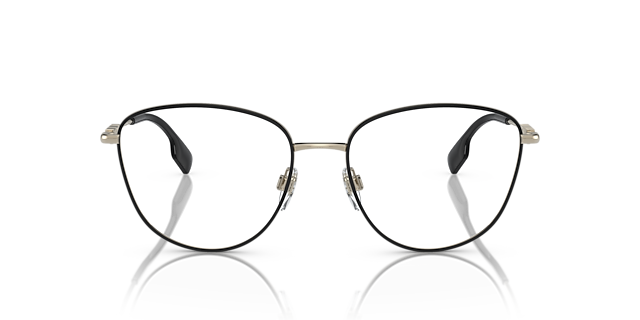 Virginia Black MetalEyeglass Frames for Glasses Direct, Front View