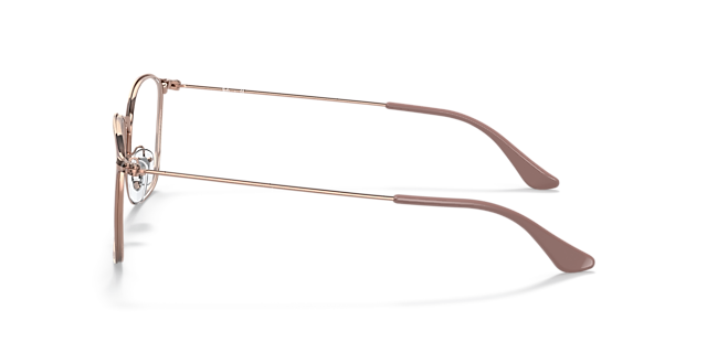 RB6466 Beige On Copper MetalEyeglass Frames for Glasses Direct, Side View