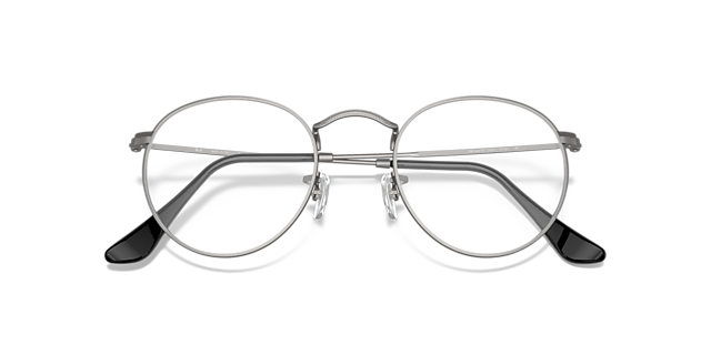 RB3447V Gunmetal MetalEyeglass Frames for Glasses Direct, Closed View