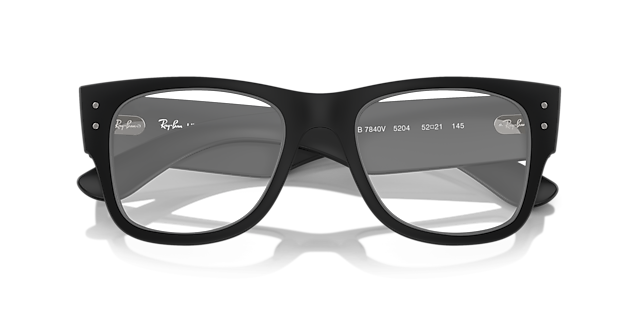 RB7840V Sand Black PlasticSunglass Frames for Glasses Direct, Closed View