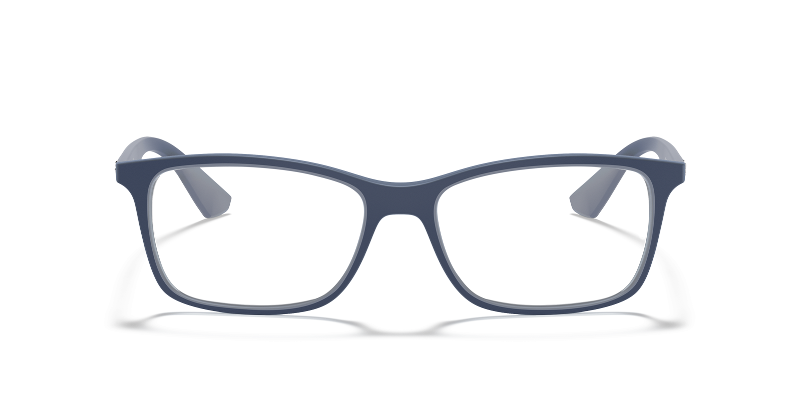 RB7047 Transparent Blue PlasticEyeglass Frames for Glasses Direct, Front View