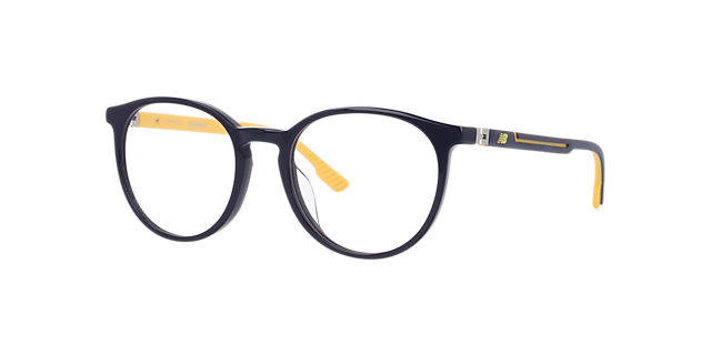 Nb4194 Blue Yellow AcetateEyeglass Frames for Glasses Direct, Angle View