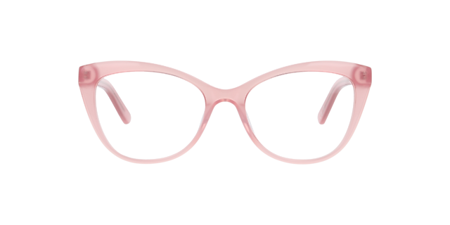 Meredith Pearly Pink AcetateEyeglass Frames for Glasses Direct, Front View