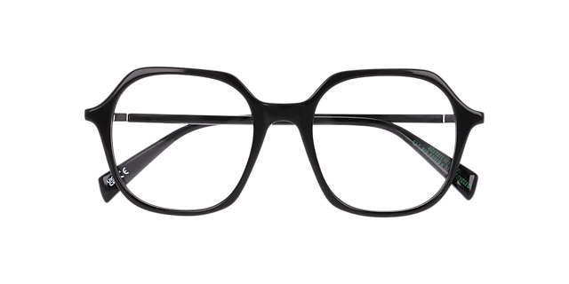 LV 1098 Black AcetateEyeglass Frames for Glasses Direct, Closed View