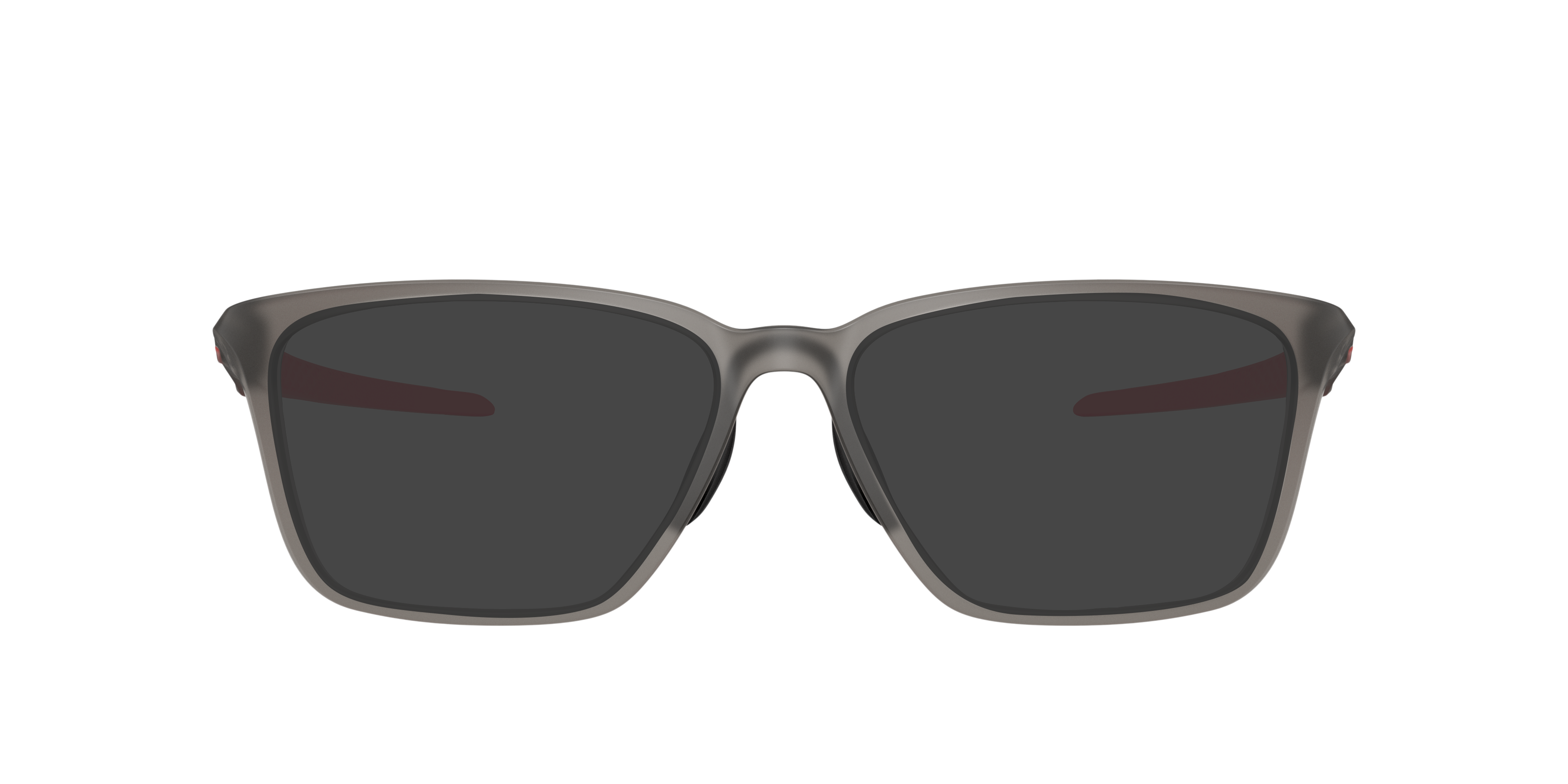 Double Down Satin Grey Smoke PlasticEyeglass Frames for Glasses Direct, with Tinted Lenses