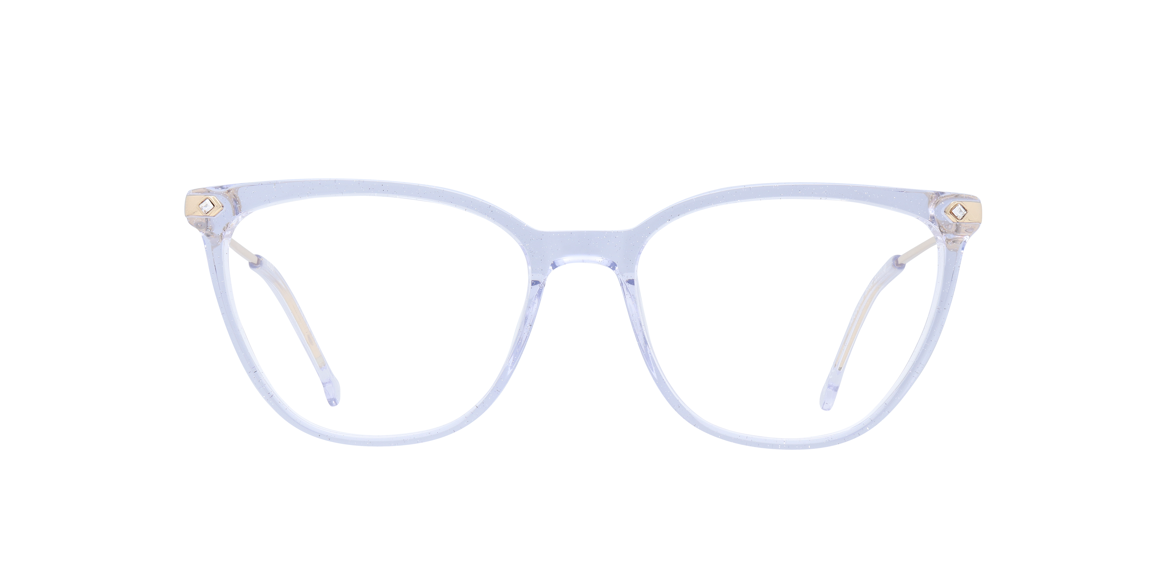 Moretta Blue AcetateEyeglass Frames for Glasses Direct, Front View